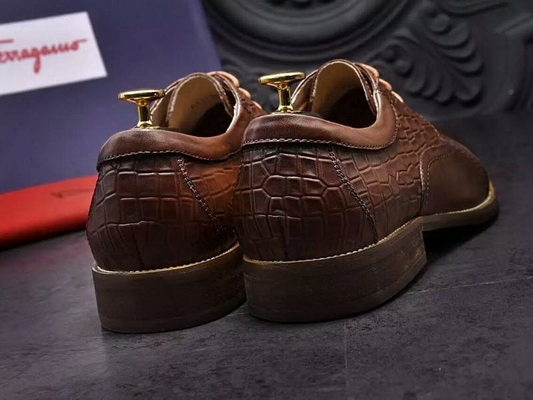 Salvatore Ferragamo Business Men Shoes--019